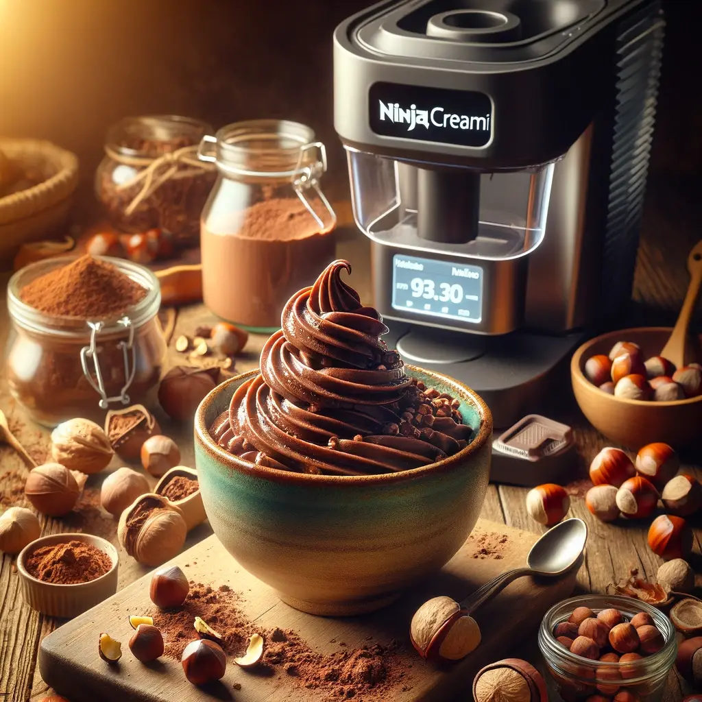 How to Make Hazelnut Gelato in the Ninja CREAMi Machine - and an