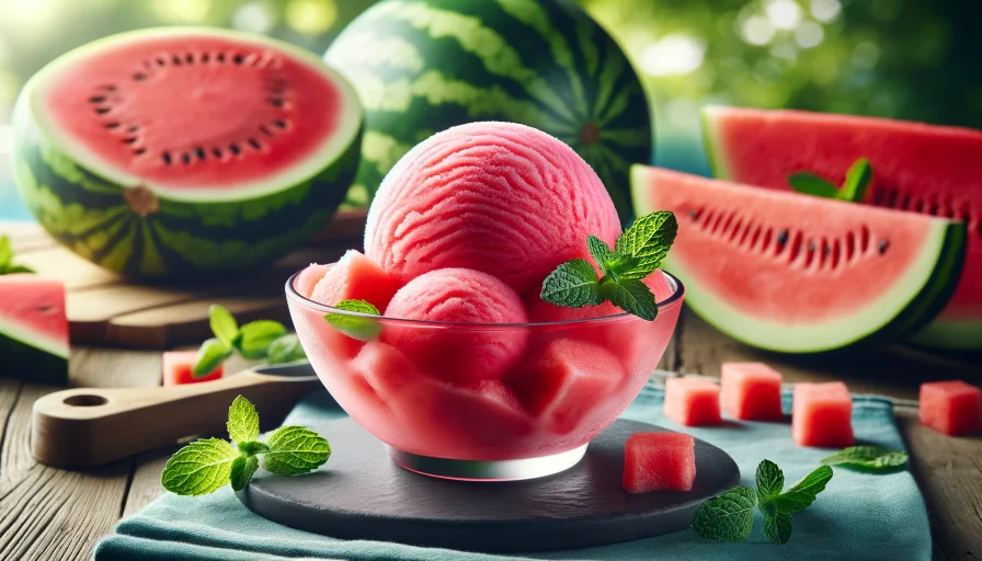 Ninja Creami Watermelon Sorbet Recipe