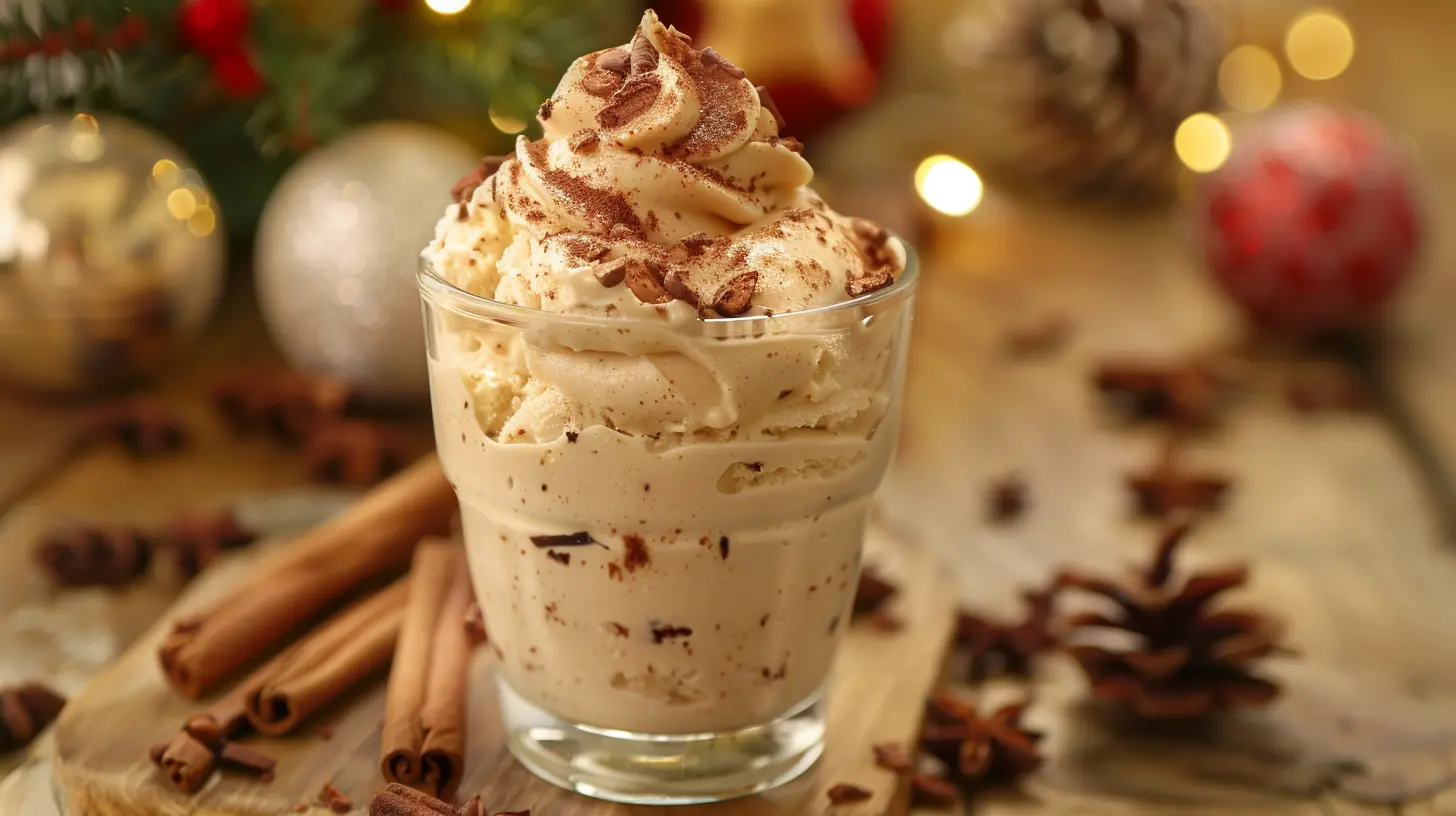 Ninja creami Eggnog Ice Cream