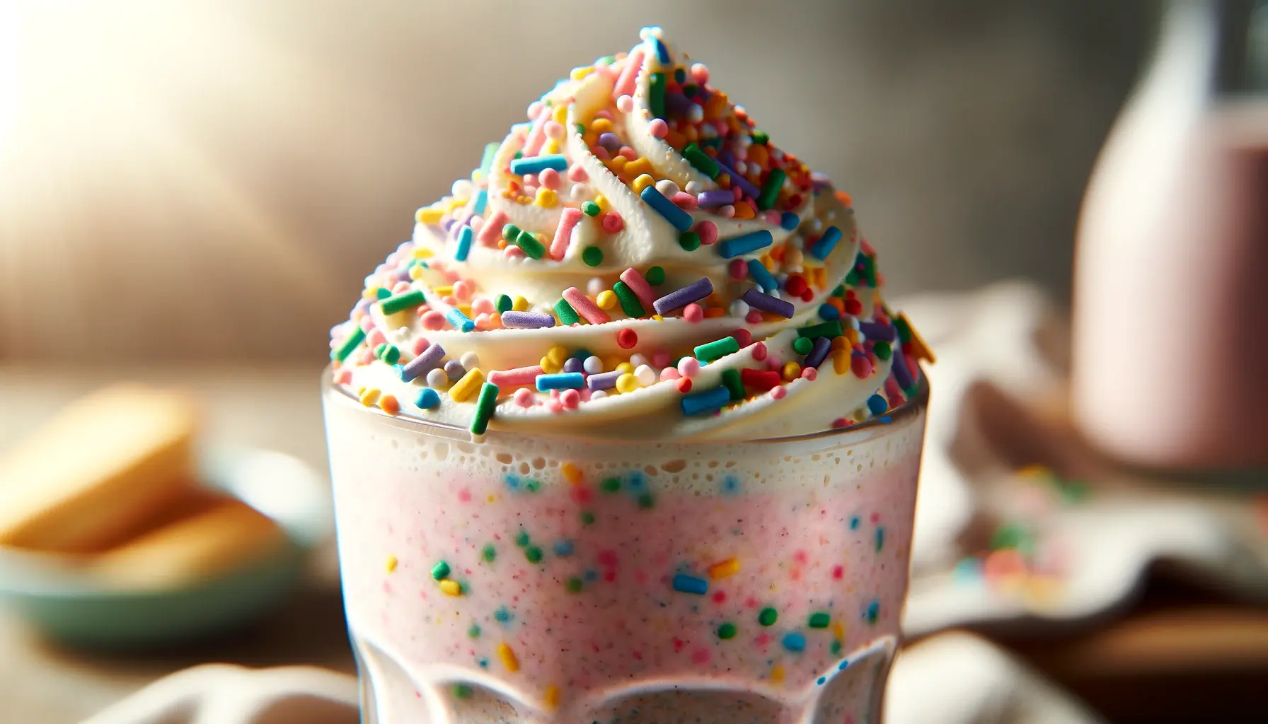 Vegan Funfetti Milkshake