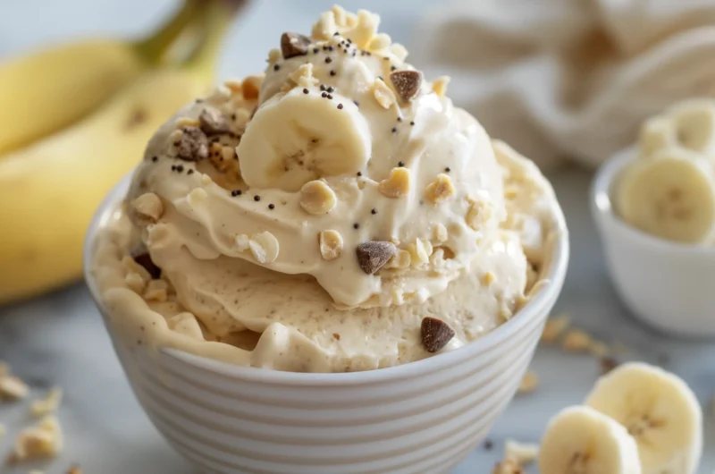 Healthy Banana Cream Pie Protein Ice Cream Recipe: A Guilt-Free Indulgence
