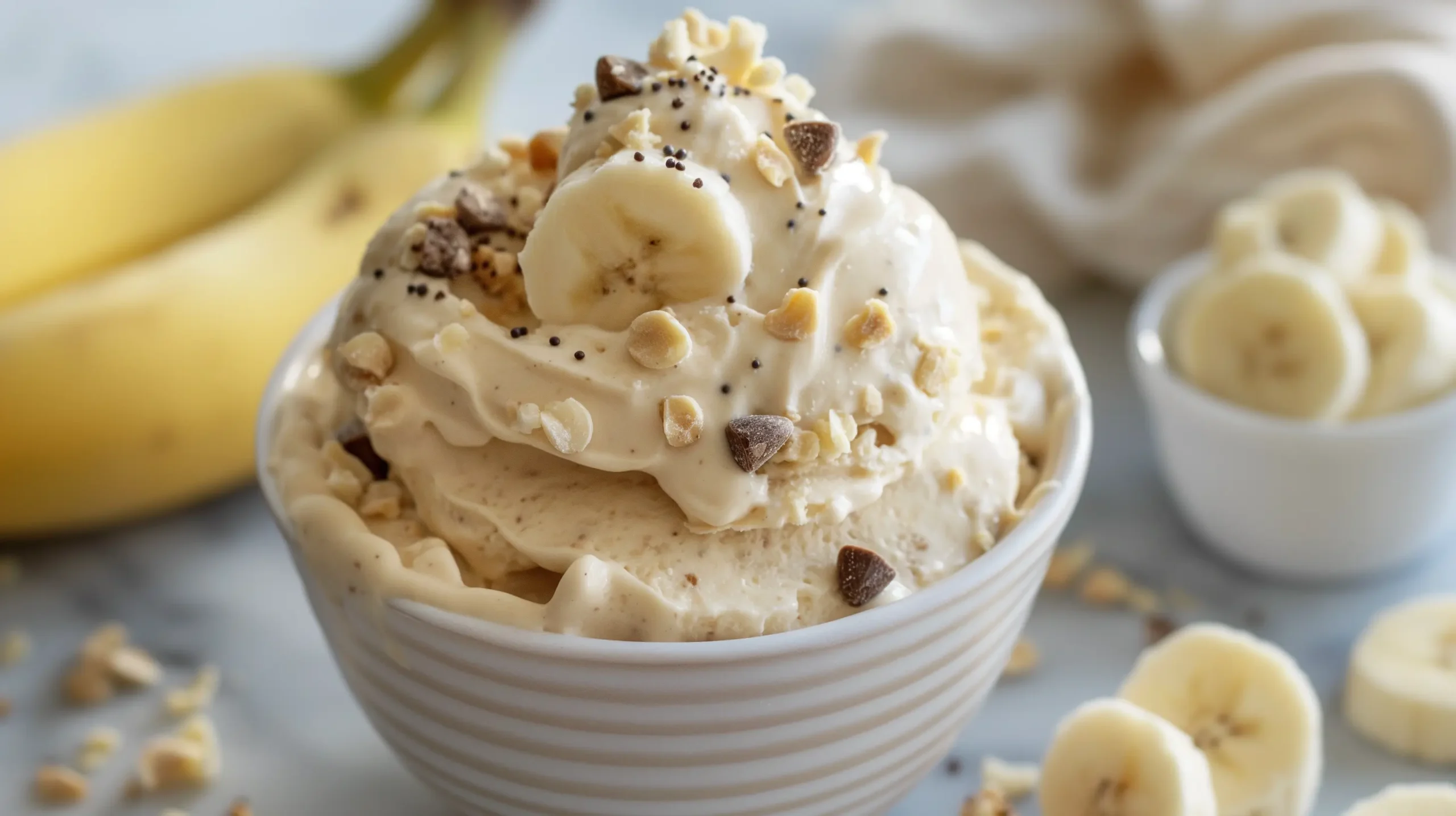 Banana Cream Pie Protein Ice Cream