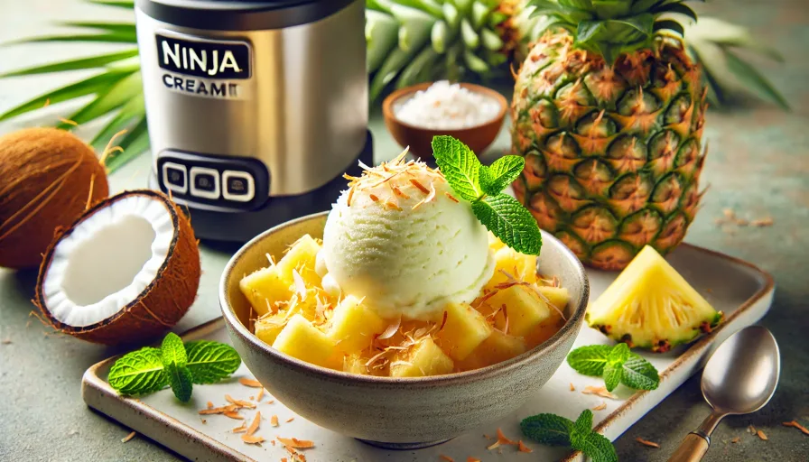 Pineapple Coconut Sorbet