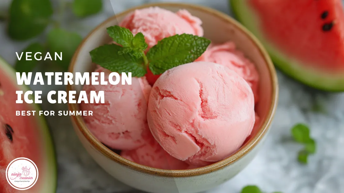 Vegan Watermelon Ice Cream