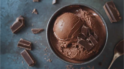 Ninja Creami Dark Chocolate Gelato