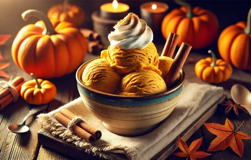 Ninja Creami Pumpkin Spice Protein Gelato