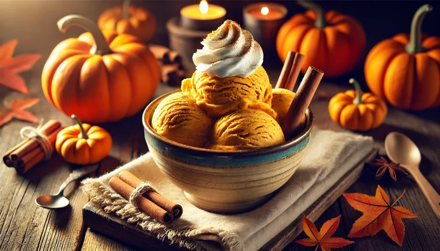 Pumpkin Spice Protein Gelato