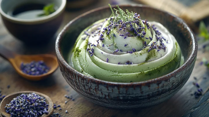 Ninja Creami Matcha Lavender Swirl Gelato 🌿