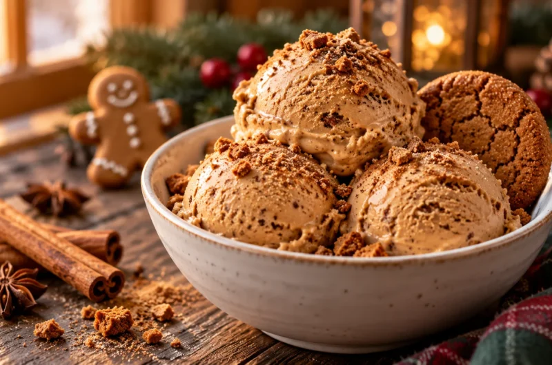 Ninja Creami Gingerbread Gelato